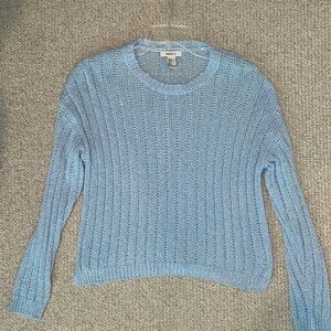 Baby Blue Knit Sweater